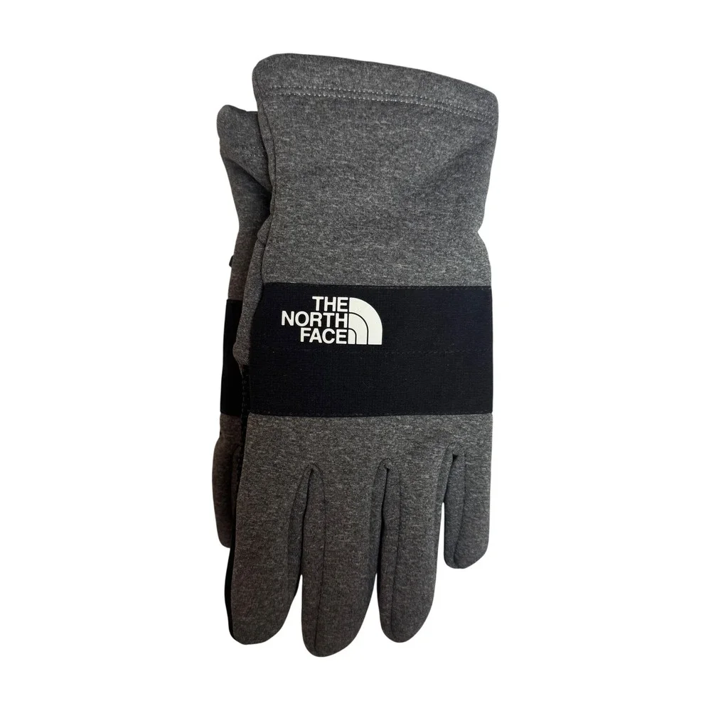 The North Face Mens Large Sierra Etip Gloves Grey Heather Touchscreen NF0A7RJ7‎